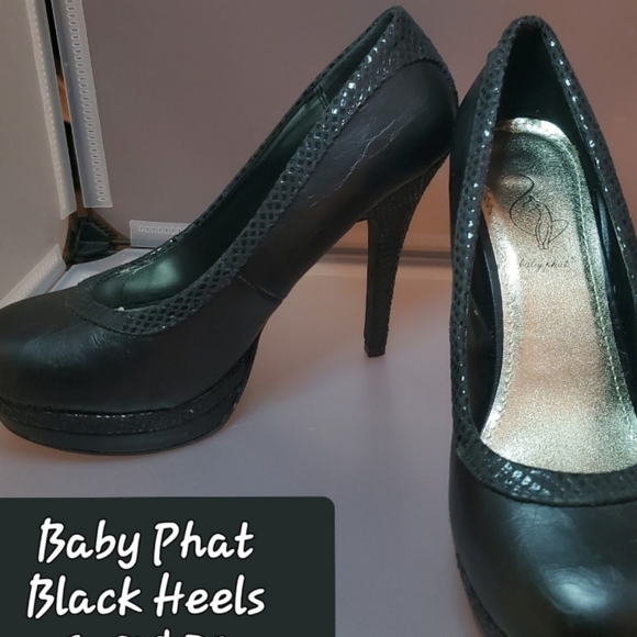 Baby Phat Heels sz 8 - Picture 2 of 2
